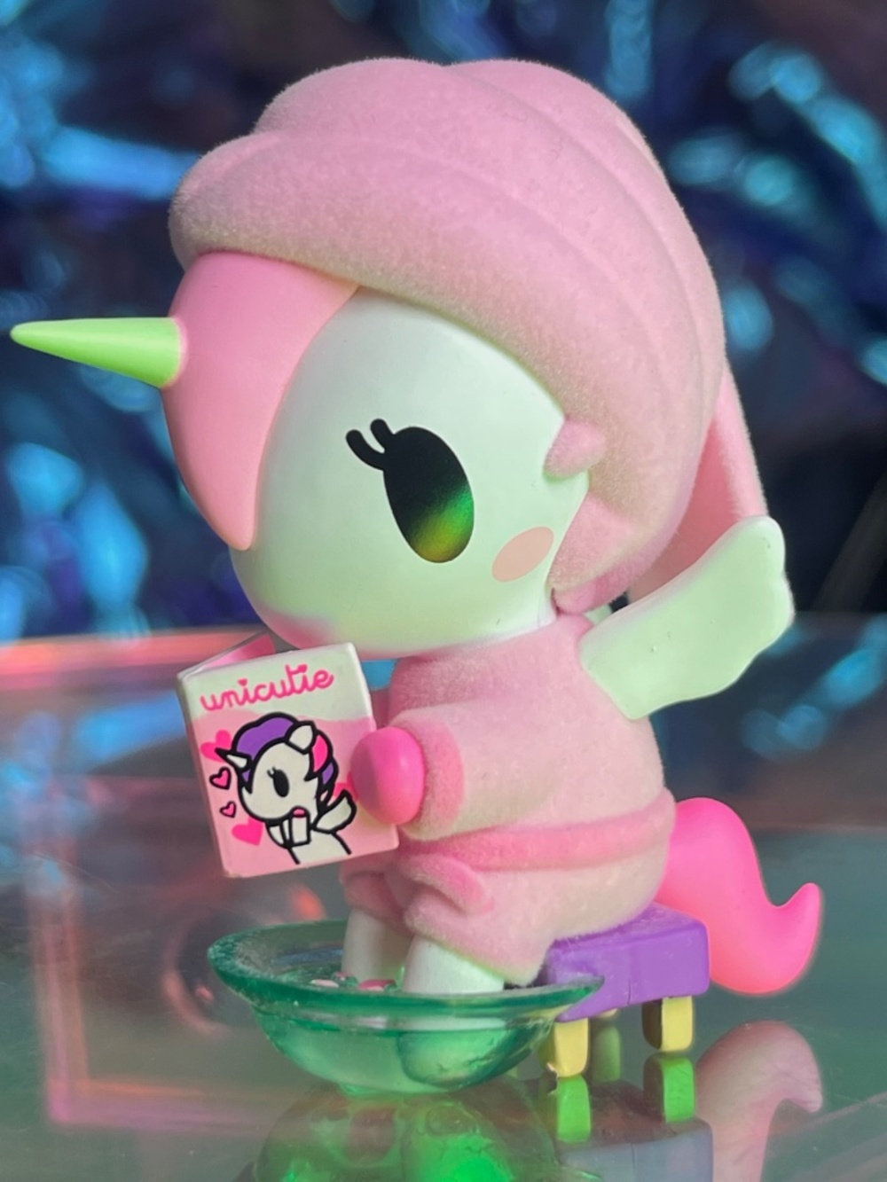 Tokidoki Pedi Petals Spa Day Unicornos Series Unicorn Pedicure Relaxing Figure
